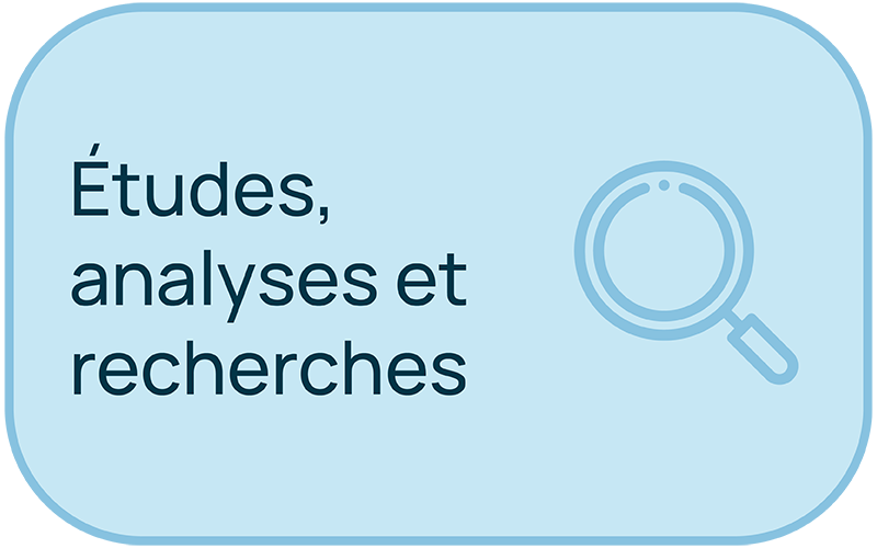 Études, analyses et recherches